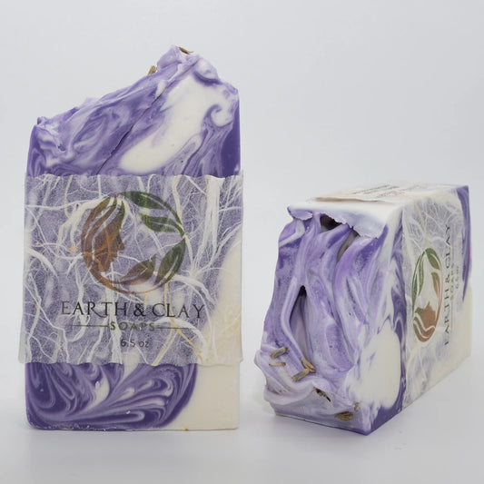 Earth and Clay Soaps  Lavender