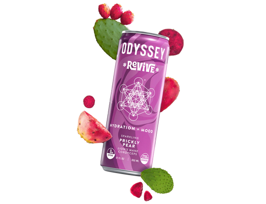 ODYSSEY MUSHROOM ELIXIR Sparkling Prickly Pear